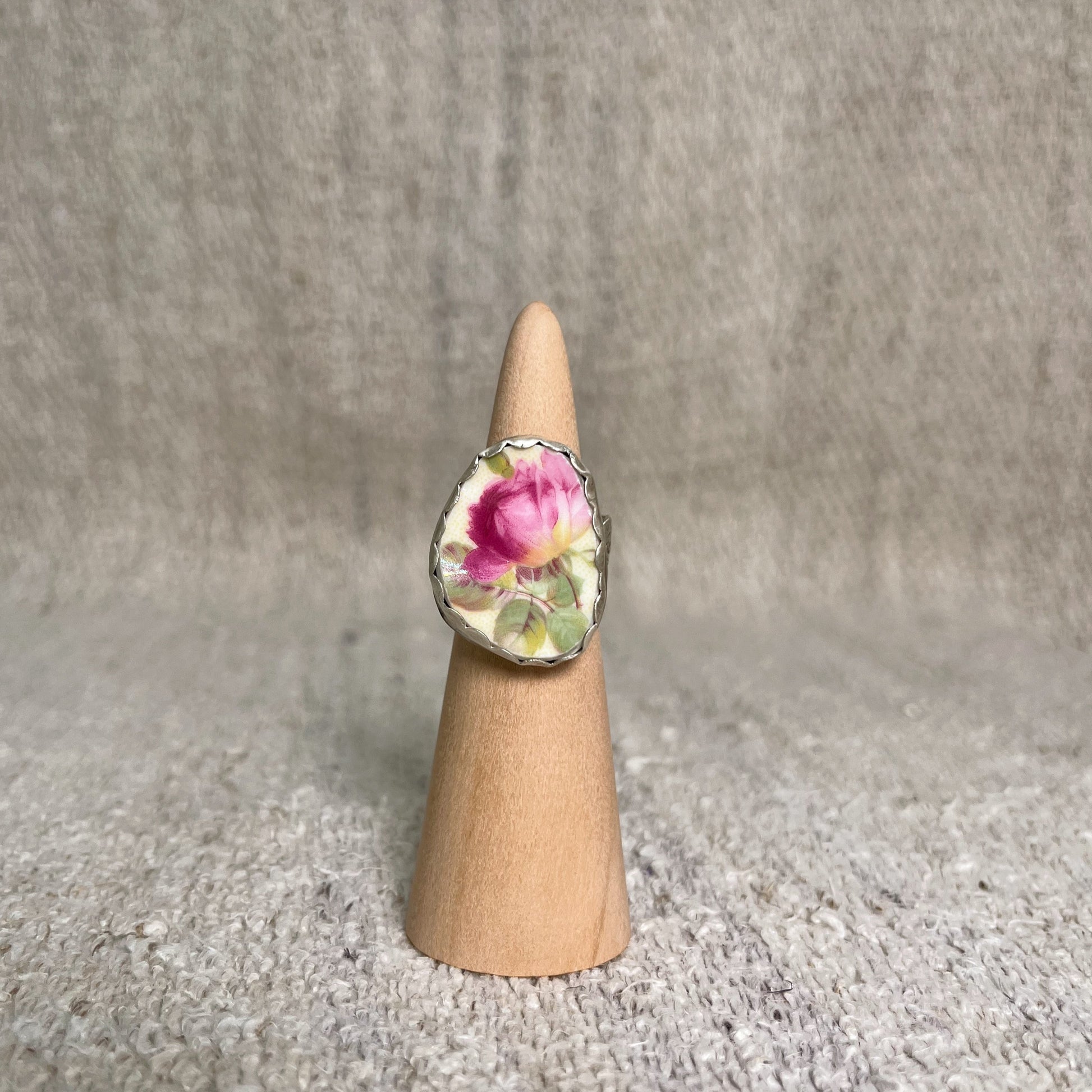 rose spoon ring