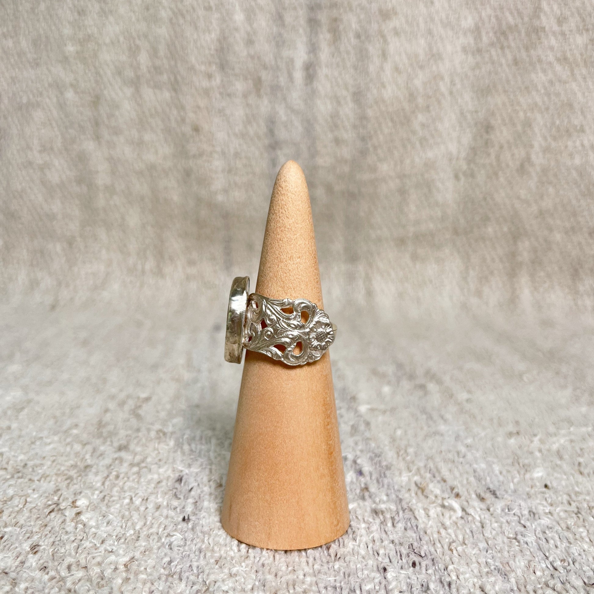 rose spoon ring