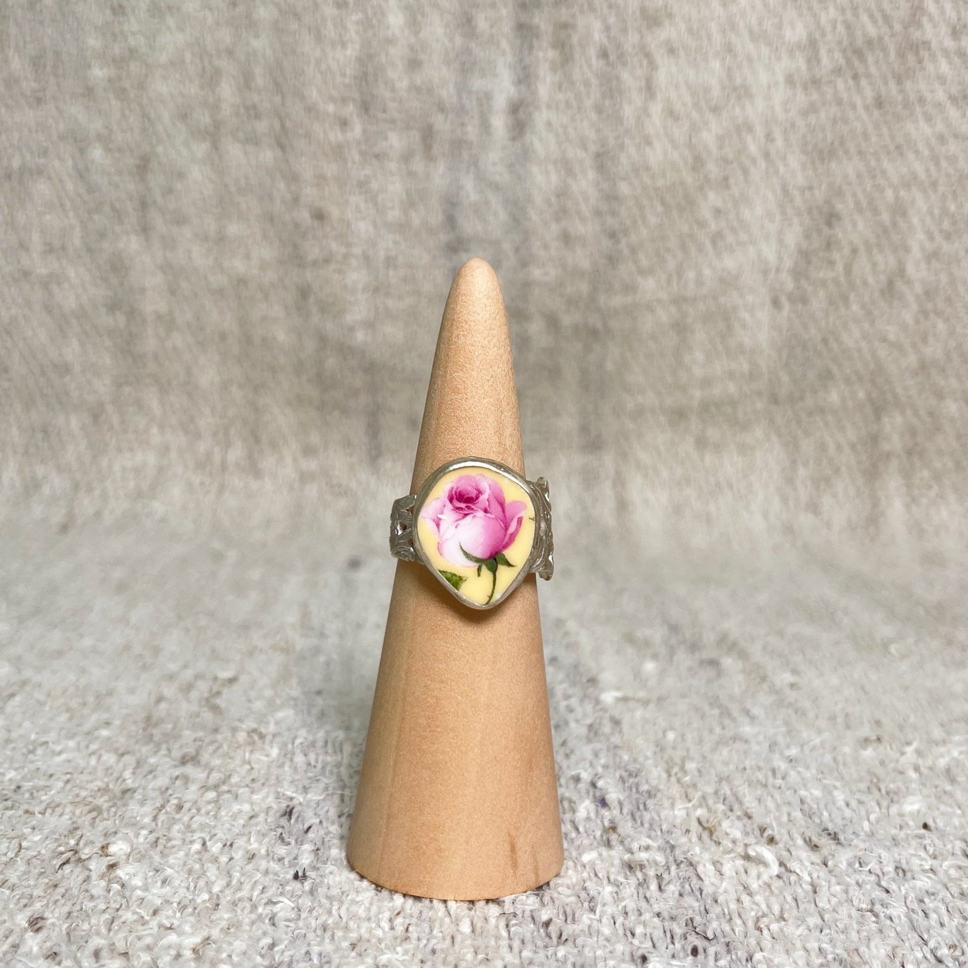 rose spoon ring