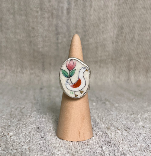 duck spoon ring